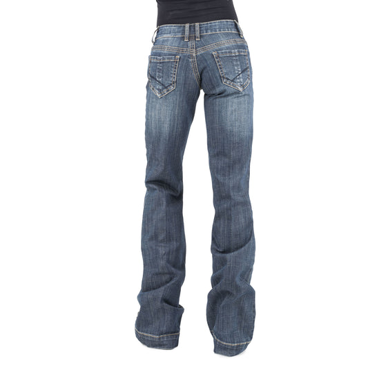 STETSONS - WOMEN'S JEANS -  214 TROUSER V STICHING POCKET
