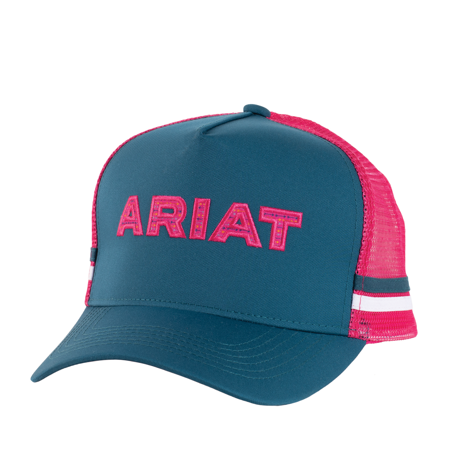 Ariat - Arrow Trucker Cap - Navy/Pink