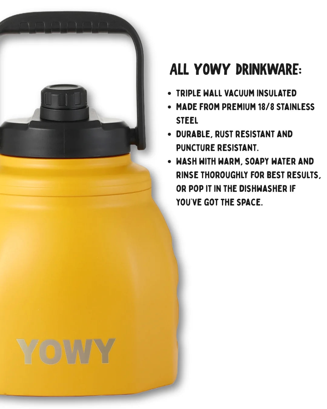 YOWY - 3L Watercan - Yellow