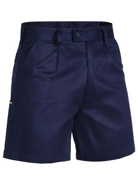 Bisley - Original Mens Cotton Drill Work Shorts - Navy